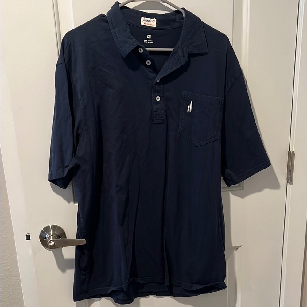 Men's Navy Blue Polo Shirt
